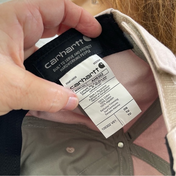 Carhartt Canvas Light Stone C Patch Cap Hat NWT - Picture 4 of 5